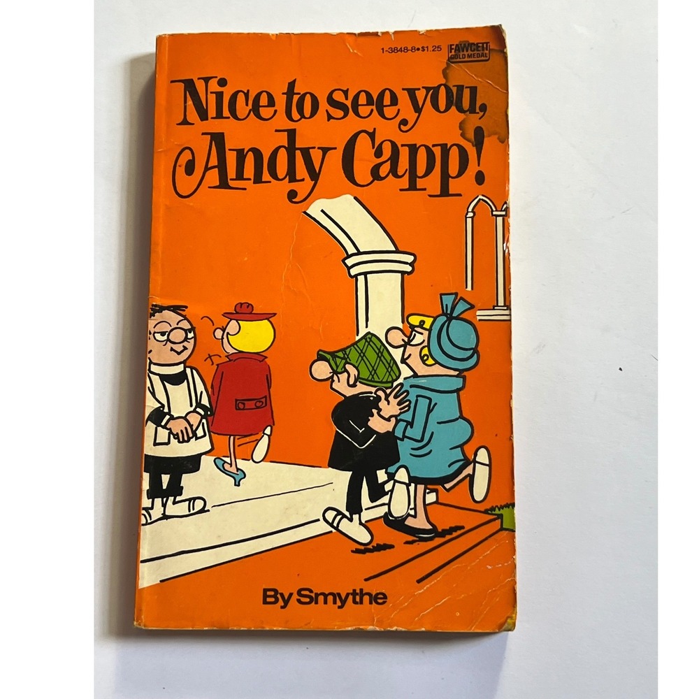 Nice to See You‎ Andy Capp Vintage Paperback Book 1977